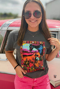 Shop Envi Me It's T-shirt Kinda Day The West Of Cactus Cowboy Tee