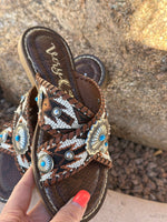 Shop Envi Me Footwear The West Of Dakota Concho Sandals