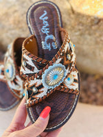Shop Envi Me Footwear The West Of Dakota Concho Sandals