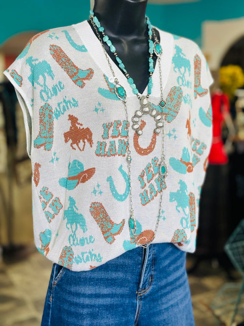 Shop Envi Me Tops and tunics The West of The Pecos Top/Vest
