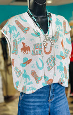 Shop Envi Me Tops and tunics The West of The Pecos Top/Vest
