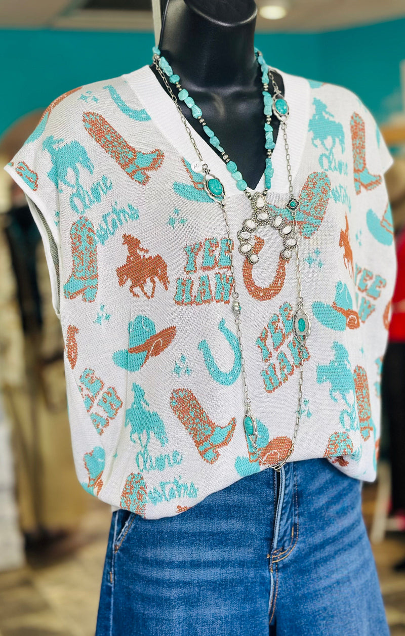 Shop Envi Me Tops and tunics The West of The Pecos Top/Vest