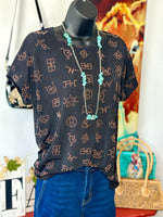 Shop Envi Me Tops and Tunics The Western Copper Brands Top