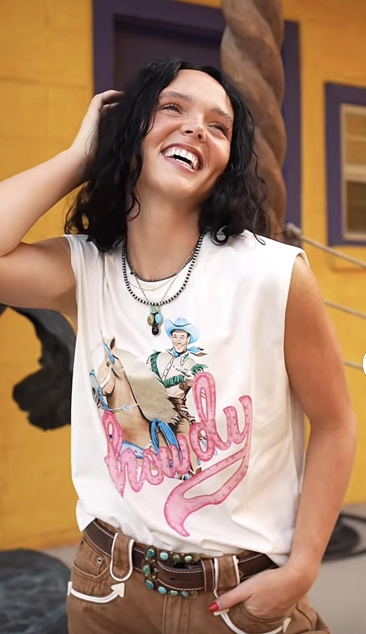 Shop Envi Me Tops and tunics The Western Howdy Tee