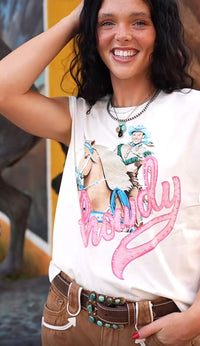 Shop Envi Me Tops and tunics The Western Howdy Tee