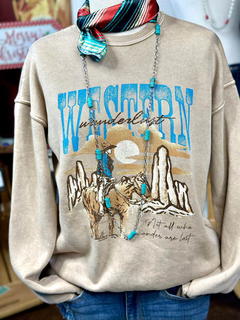 Shop Envi Me Cardigans and Kimonos The Western Wanderer Sweatshirt