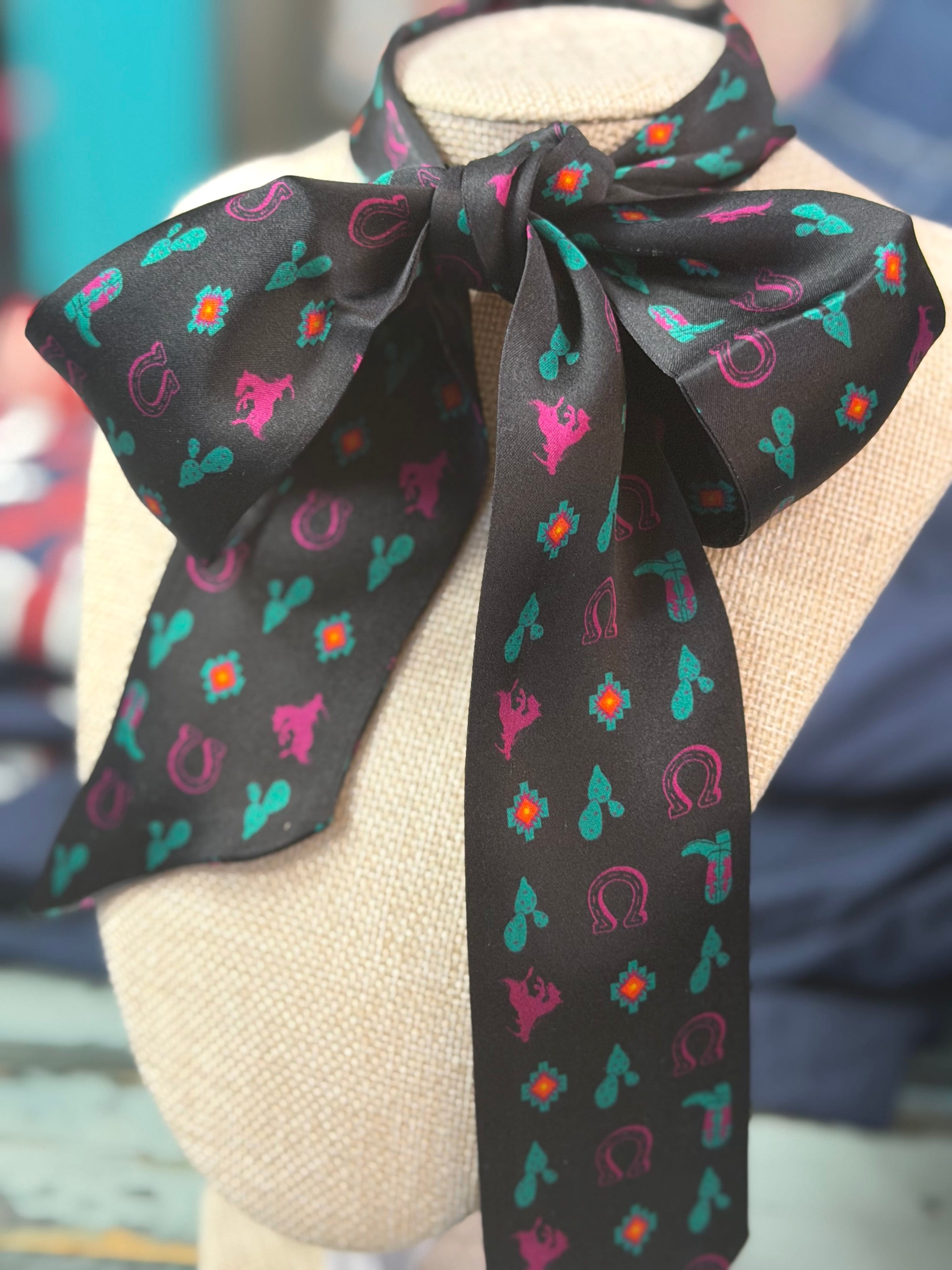 Shop Envi Me Cactus & Horseshoes The Western Ways Twilly Collection