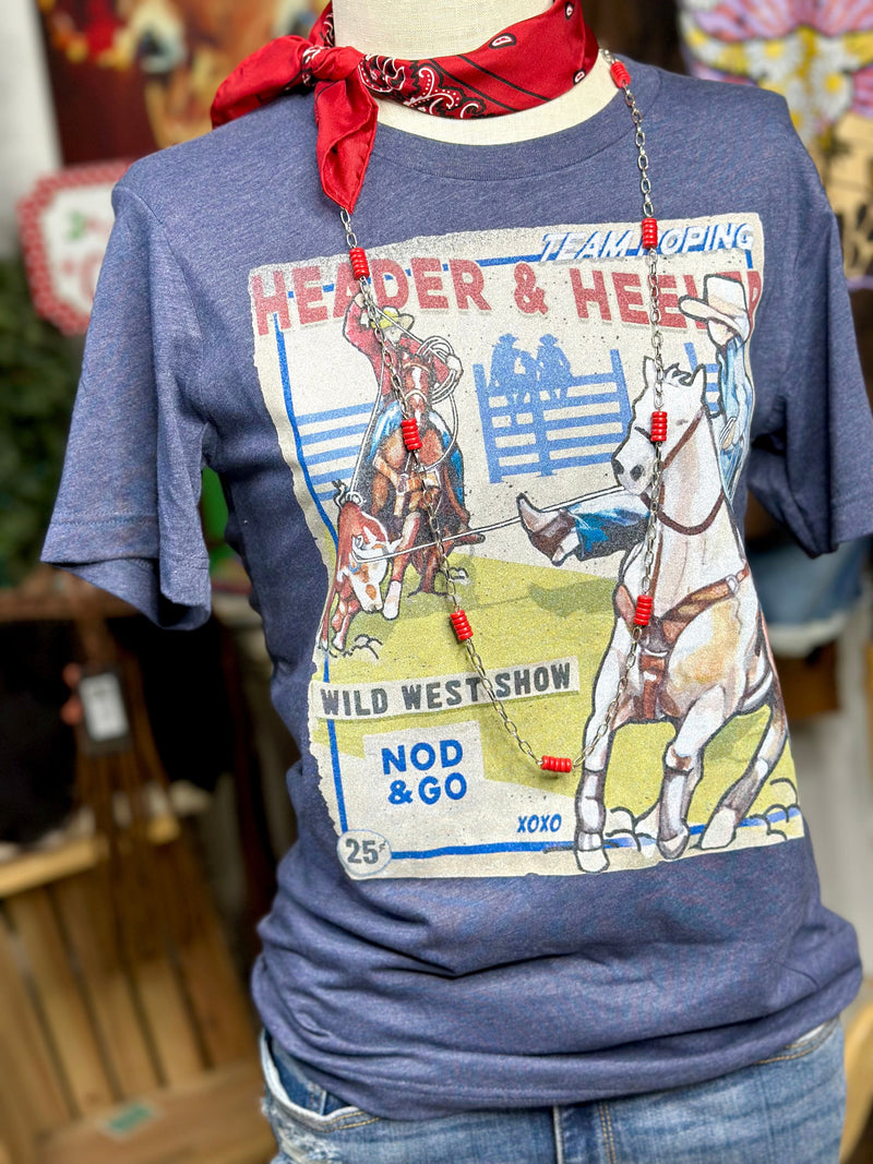 Shop Envi Me It's T-shirt Kinda Day The Wild West Show Team Roper Tee