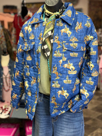 Shop Envi Me Tops and Tunics The Wyoming Cowgirl Quilted Jacket