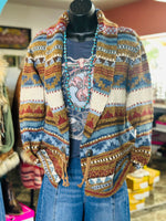 Shop Envi Me Cardigans and Kimonos The Wyoming Cozy Concho Cardigan