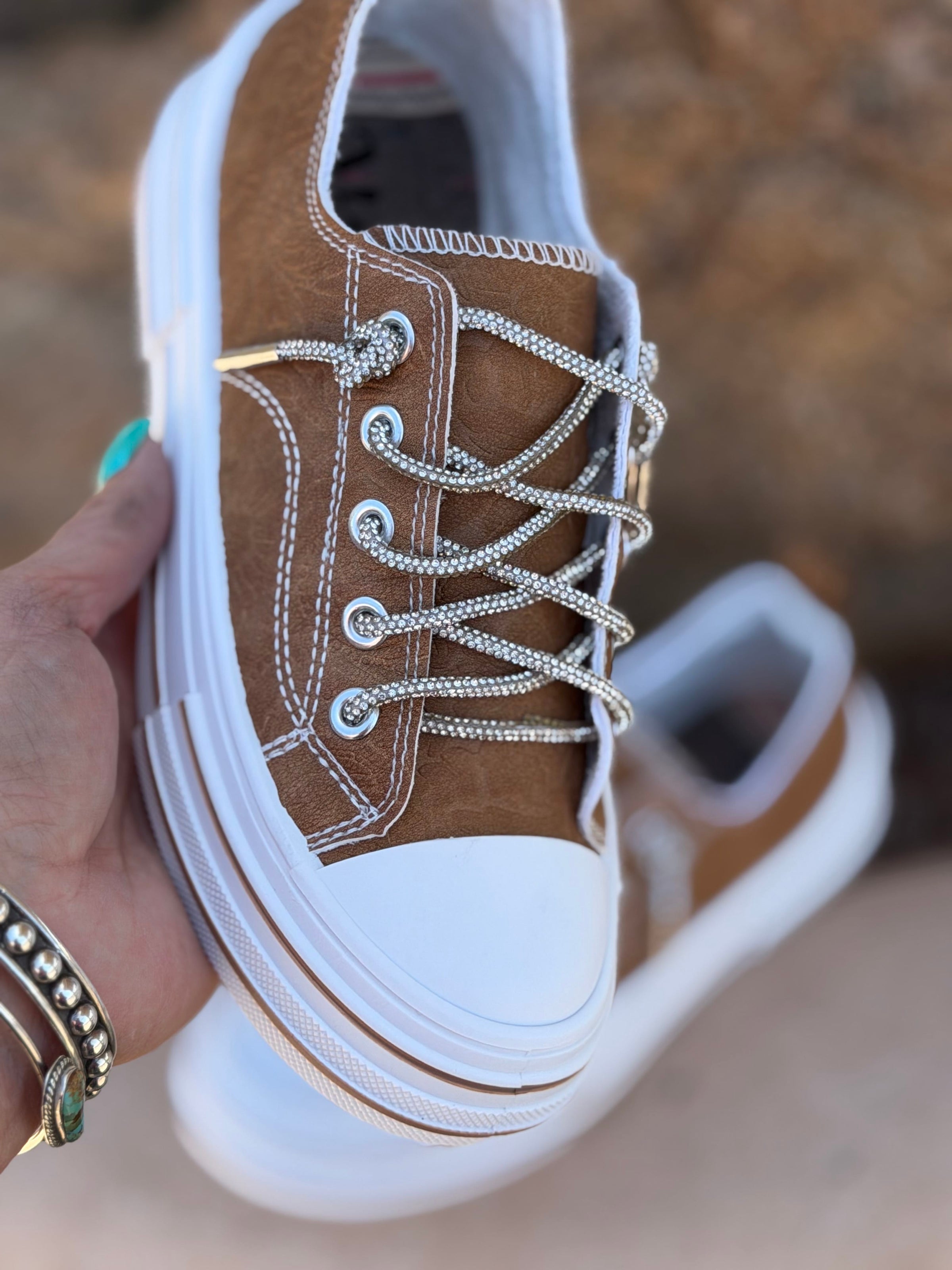 Very G Footwear Very G Tooled In Texas Tennie Shoe