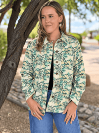 Shop Envi Me Outerwear West Of Texas Cactus & Cowboys Jacket