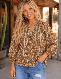 Shop Envi Me Tops and Tunics Wildflower In The Fall Top