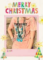 Shop Envi Me It's T-shirt Kinda Day 🎄DOORBUSTER 🎄The Turquoise Is My Rock Mineral Wash Tee