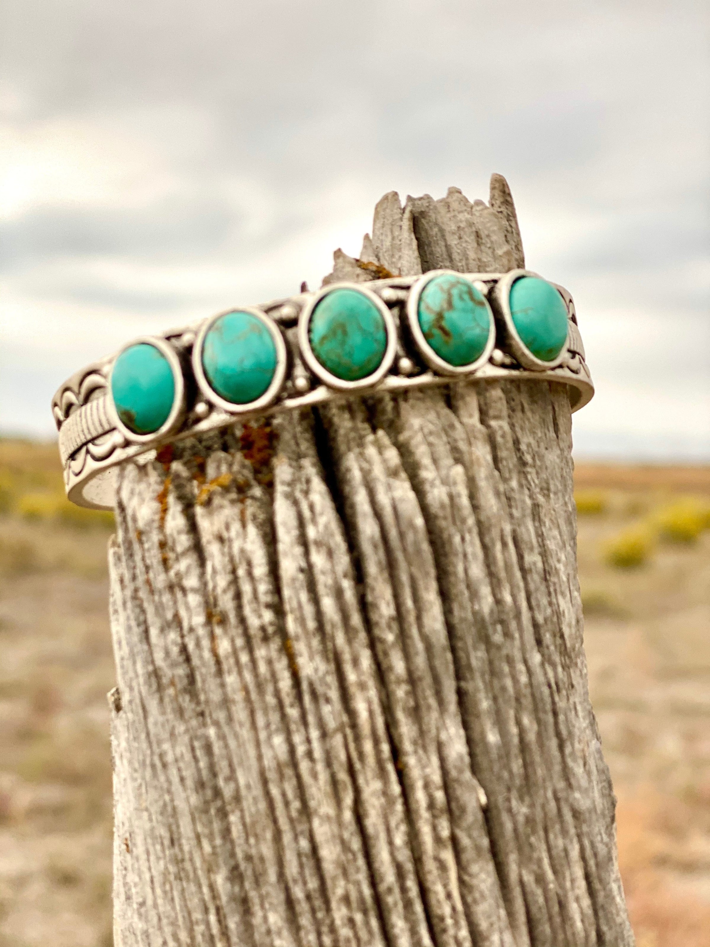 Shop Envi Me Bracelets Love Vintage Turquoise Cuff Bracelet