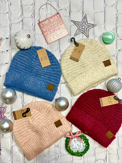 CC Beanie Accessories Soft Chenille CC Beanies