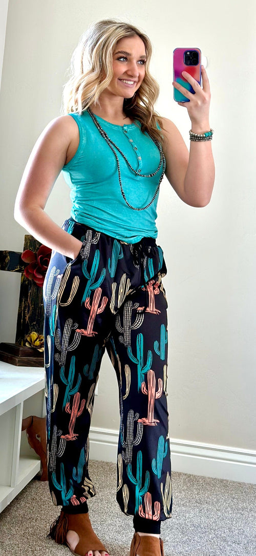 Shop Envi Me Bottoms The Arizona Cactus Joggers