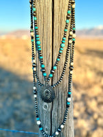 Shop Envi Me Jewelry Silver The Arizona Sun Navajo Pearl Concho Beads