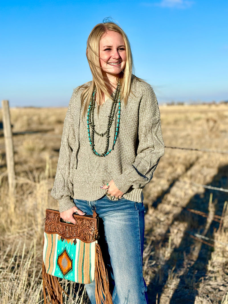 Shop Envi Me Cardigans and Kimonos The Bandera Hoodie Sweater