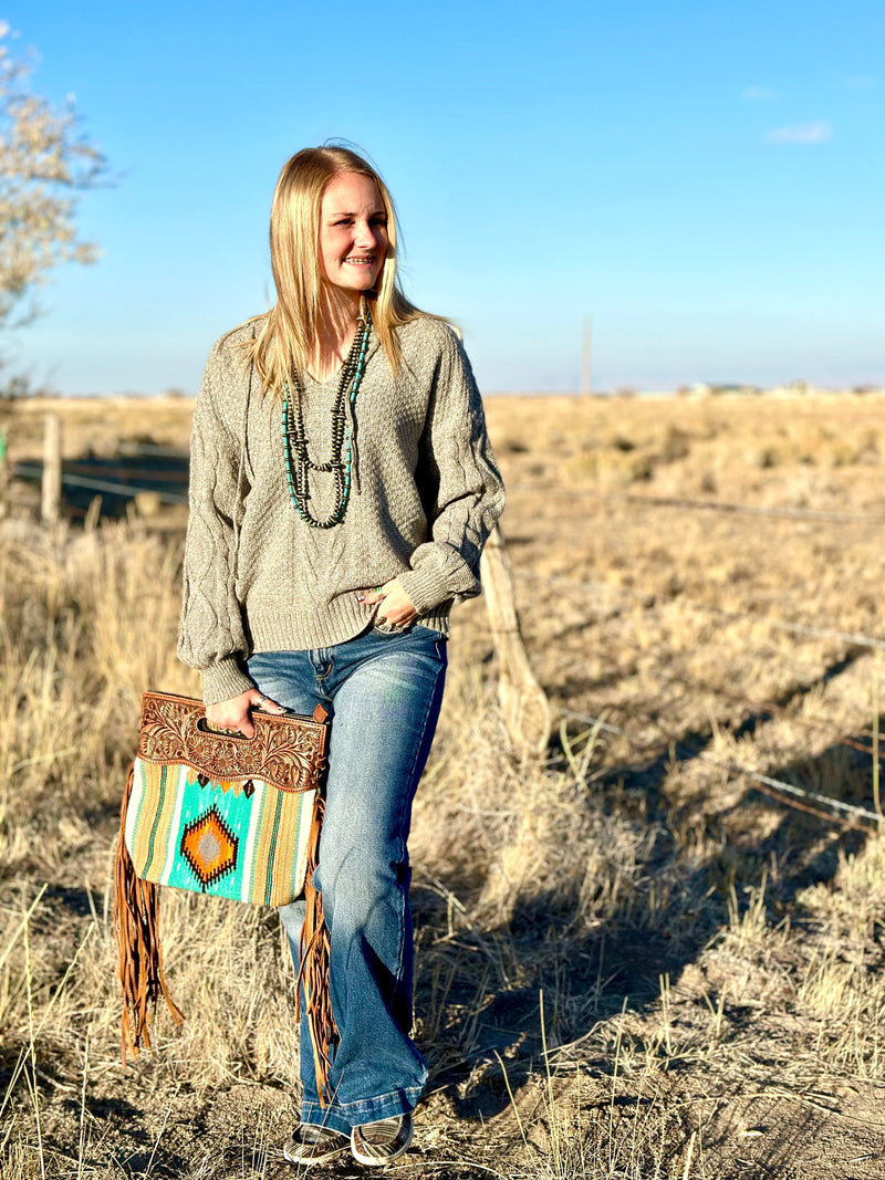 Shop Envi Me Cardigans and Kimonos The Bandera Hoodie Sweater