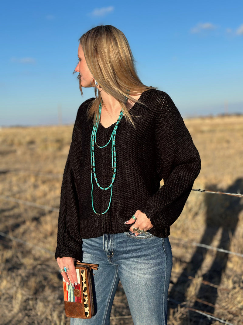 Shop Envi Me Tops and Tunics The Basic Black Logan Sweater