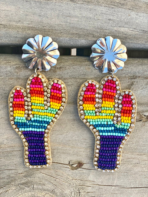 Shop Envi Me Earrings The Beaded Cactus 🌵 Party Earring