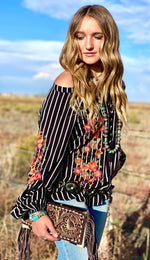 Shop Envi Me Tops and Tunics The Cabo Margarita Embroidered Top