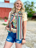 Shop Envi Me Tops and Tunics The Cactus & Roses Rodeo Nights Top