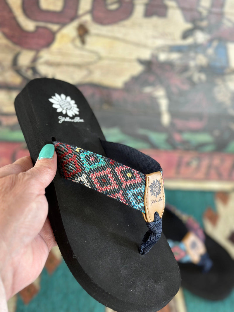 Flower box flip flops best sale