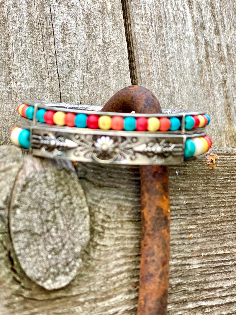 Shop Envi Me Bracelets The Colors of Spring Bead & Silver  Bracelet