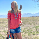 Shop Envi Me Tops and Tunics The Coral Bahama Mama Top