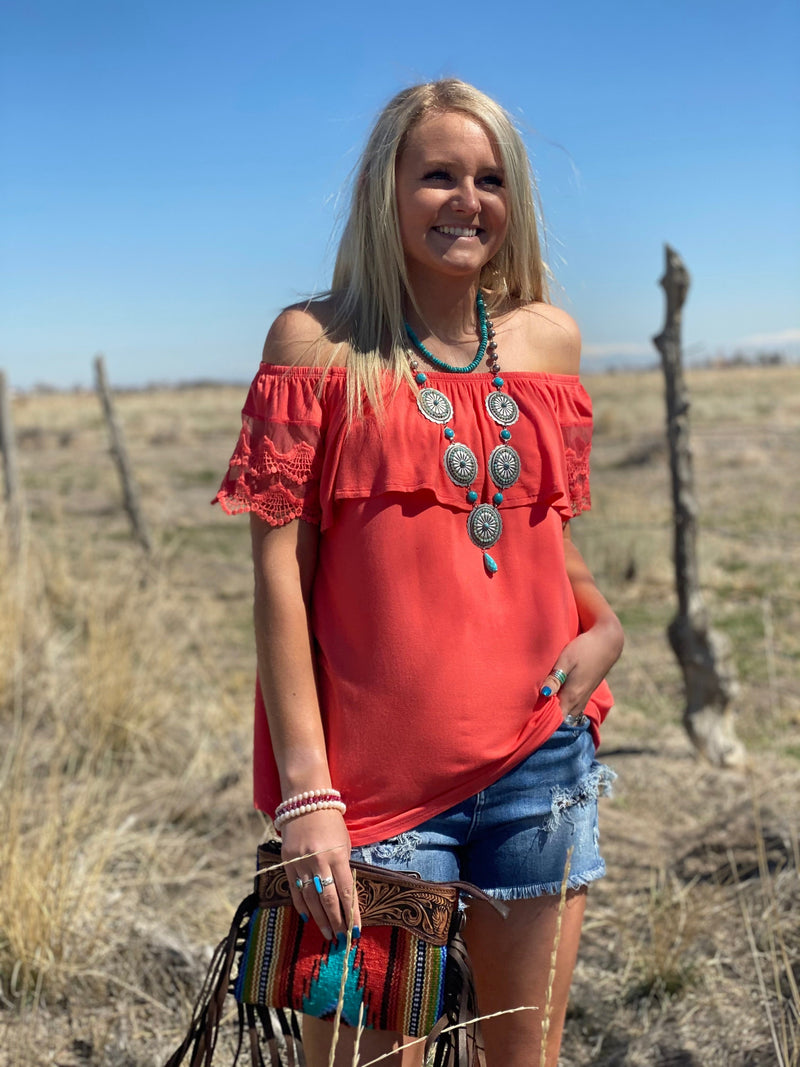 Shop Envi Me Tops and Tunics The Coral Bahama Mama Top
