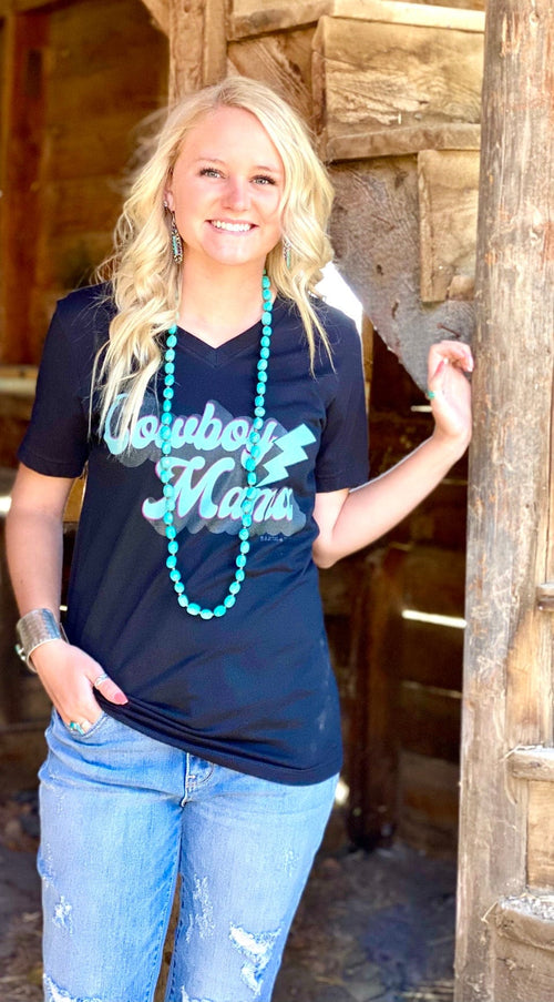 Shop Envi Me It's T-shirt Kinda Day The Cowboy Mama Tee