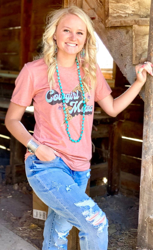 Shop Envi Me It's T-shirt Kinda Day The Cowgirl Mama Tee