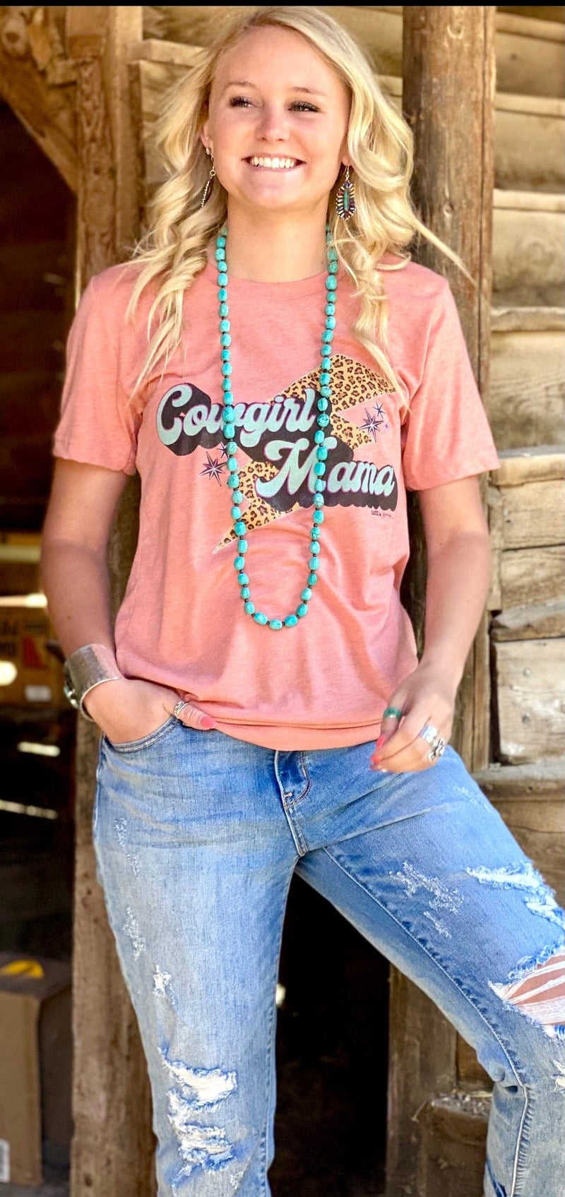 Shop Envi Me It's T-shirt Kinda Day The Cowgirl Mama Tee