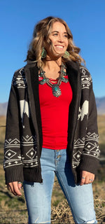 R Cinco RAnch Cardigans and Kimonos The Day of The  Elk Jacket