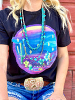 Shop Envi Me It's T-shirt Kinda Day The Desert Skies Cactus Tee