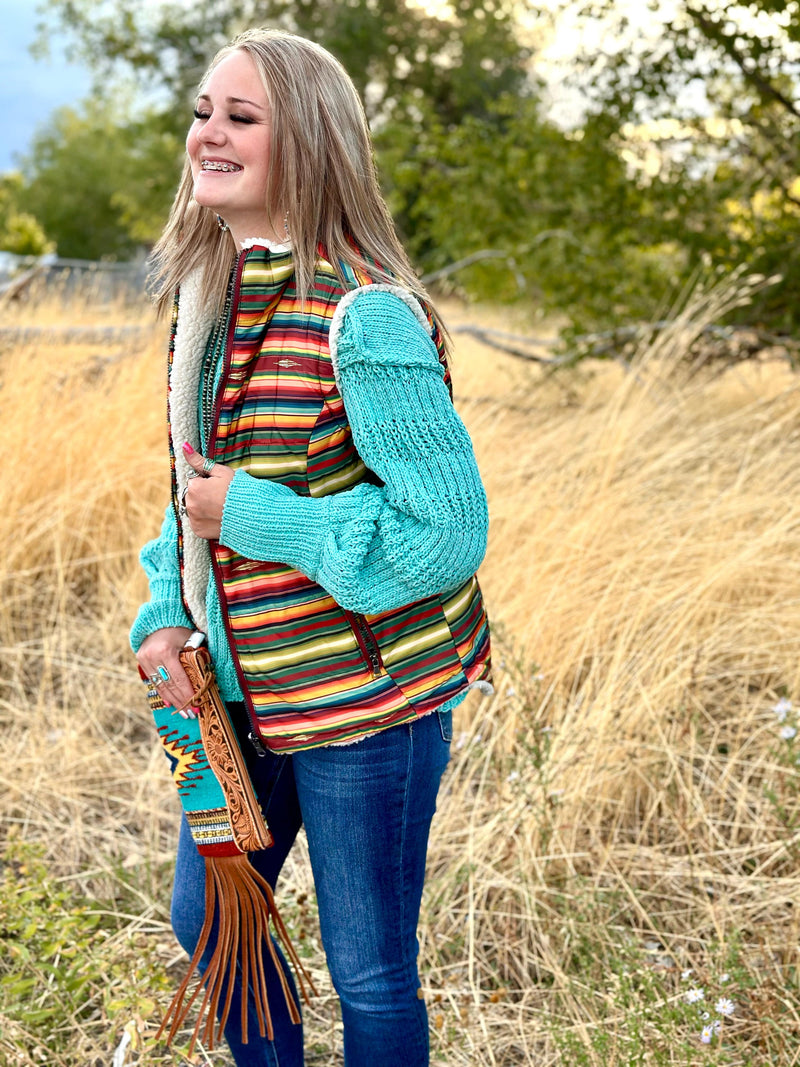 Shop Envi Me Outerwear The Fall Fiesta Aztec Vest
