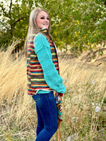 Shop Envi Me Outerwear The Fall Fiesta Aztec Vest