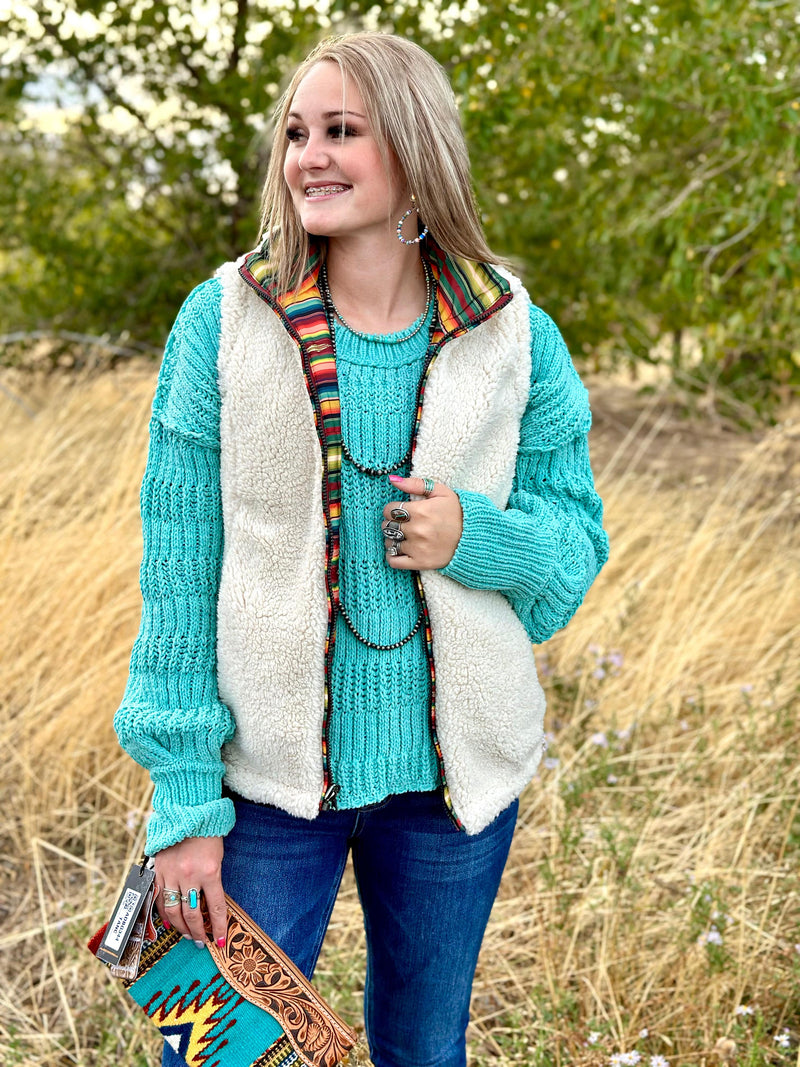 Shop Envi Me Outerwear The Fall Fiesta Aztec Vest