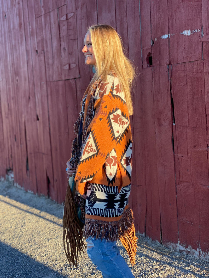 Shop Envi Me The Fall Missoula Tribal Cardigan