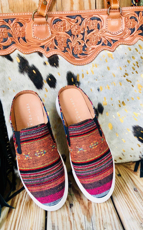 Volatile Footwear The Fall Serape Slip On