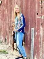 Shop Envi Me Tops and Tunics The Fall South of Mazatlan Tribal Top