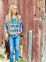 Shop Envi Me Tops and Tunics The Fall South of Mazatlan Tribal Top