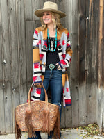 Shop Envi Me Cardigans and Kimonos The Fall Tejas Aztec Cardigan