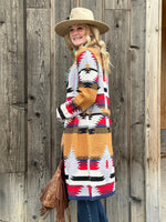Shop Envi Me Cardigans and Kimonos The Fall Tejas Aztec Cardigan