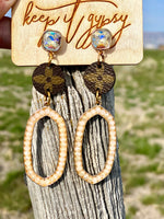 Shop Envi Me Earrings One The Gypsy Gold Crystal Drop Earrings