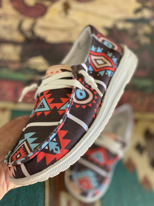 Yellow Box Footwear The Gypsy Jazz Summer Aztec Dude Shoe