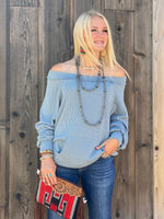 Shop Envi Me Tops and Tunics The Icey Mint Corded Top