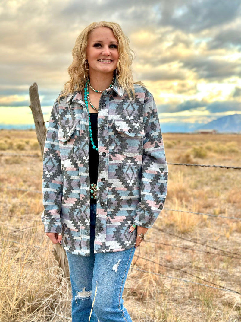 The Pink Aztec Range Boss Aztec Jacket Shop Envi Me